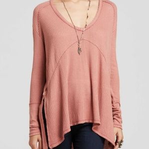 Free People Sunset Park Thermal Pink